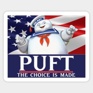 Elect Puft! Sticker